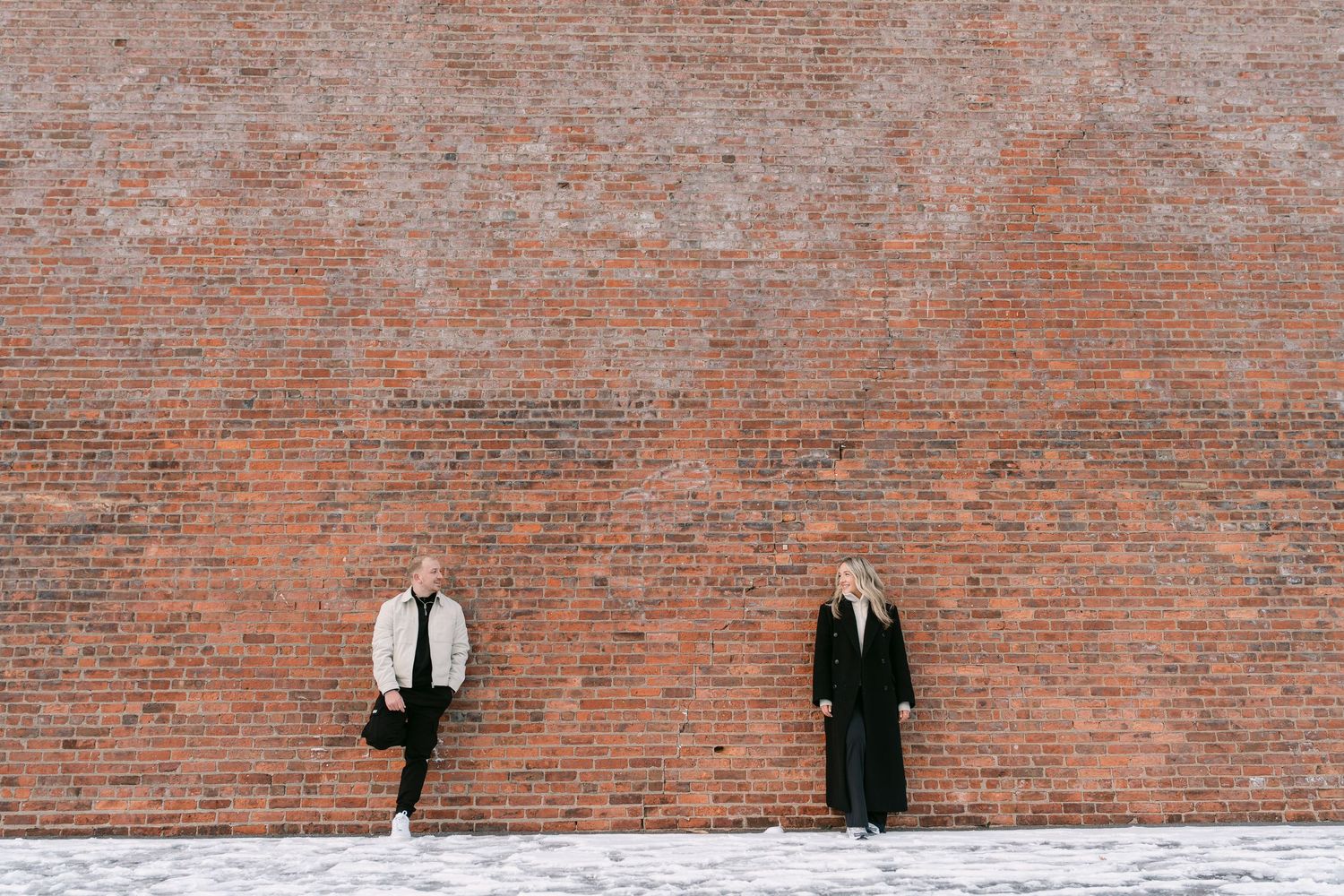 Red brick wall texture background with industrial style.