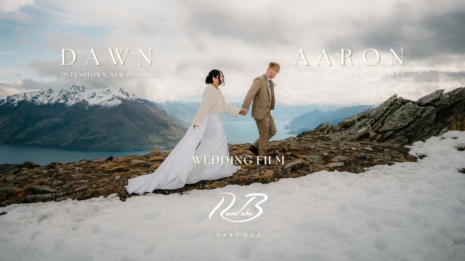 Top Wedding videographer & photographer in Queenstown, Elopement wedding Christchurch and Auckland