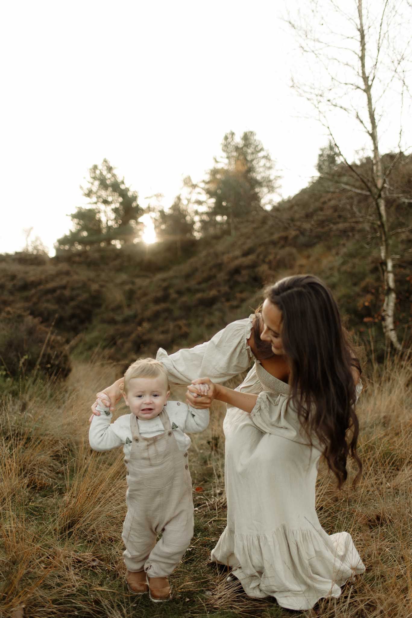 Relaxed family photoshoot in Chorley