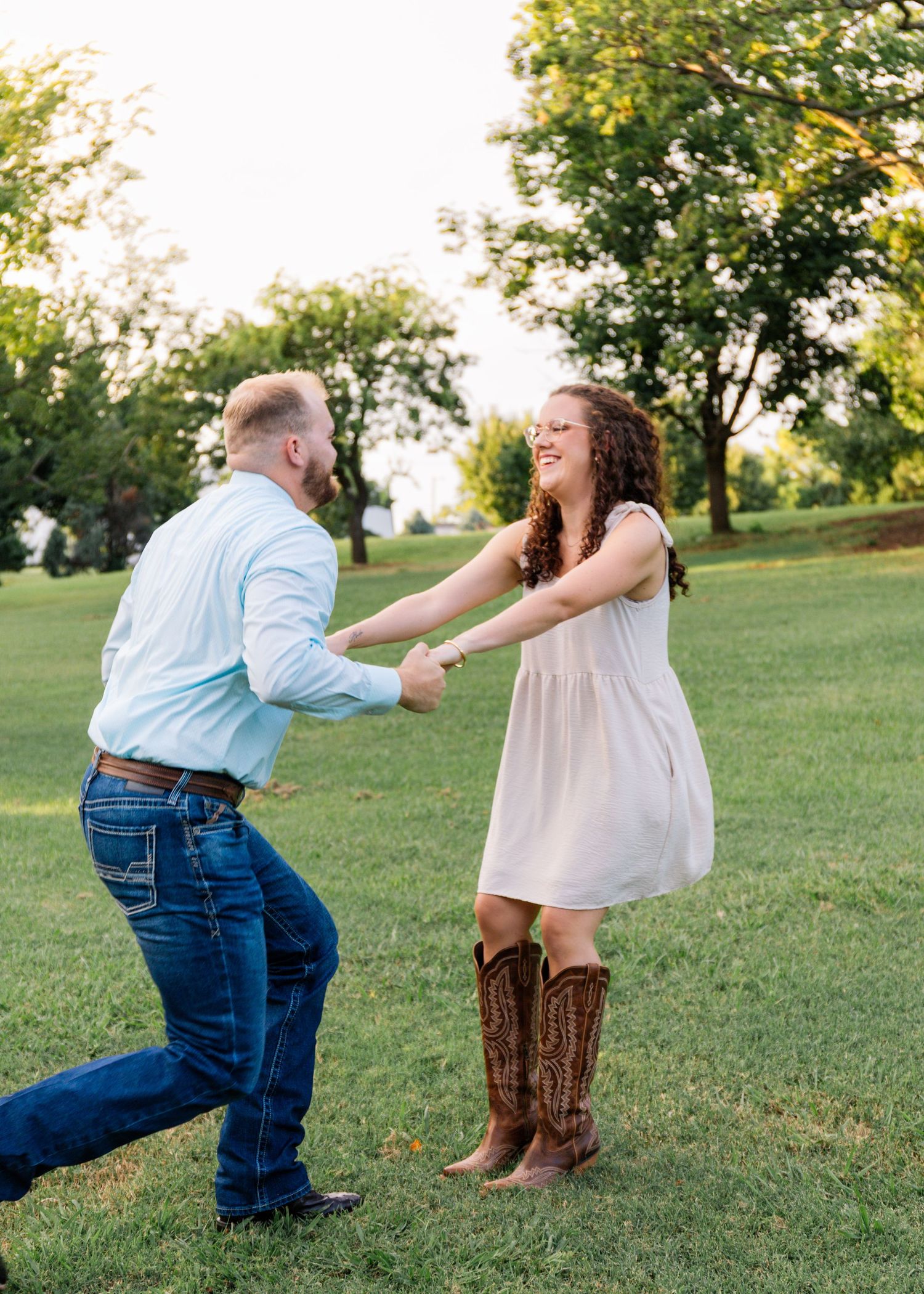 Proposal session at Will Rogers Gardens, OKC by Taylor Maze, Edmond & OKC photographer, natural light, true-to-color couples portraits.