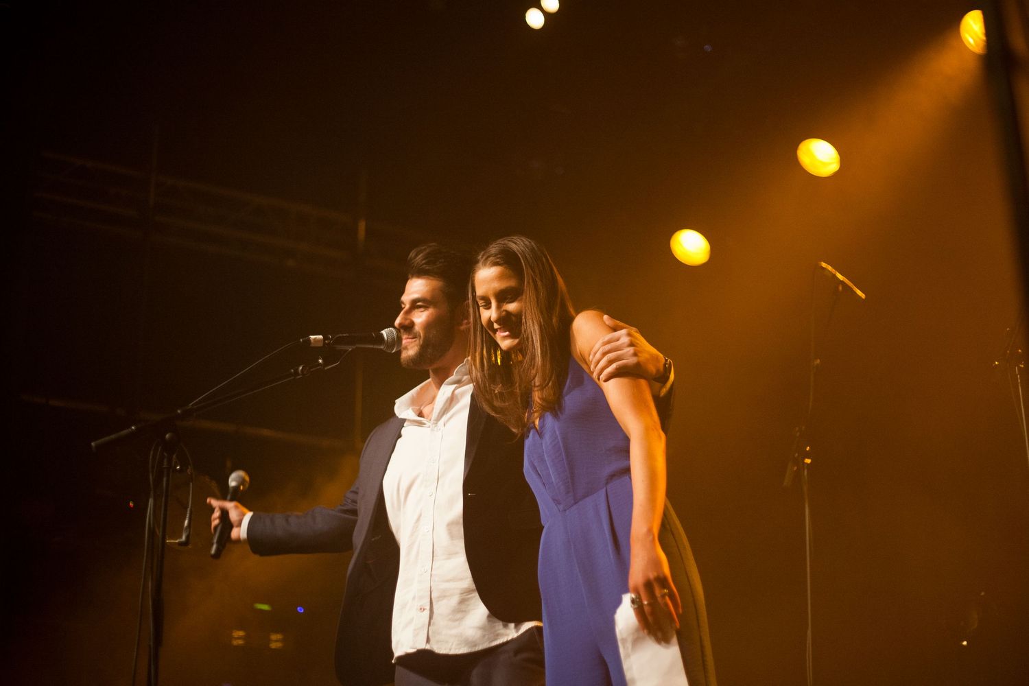 Aliaa and Firas from the charity event, may 11th 2017