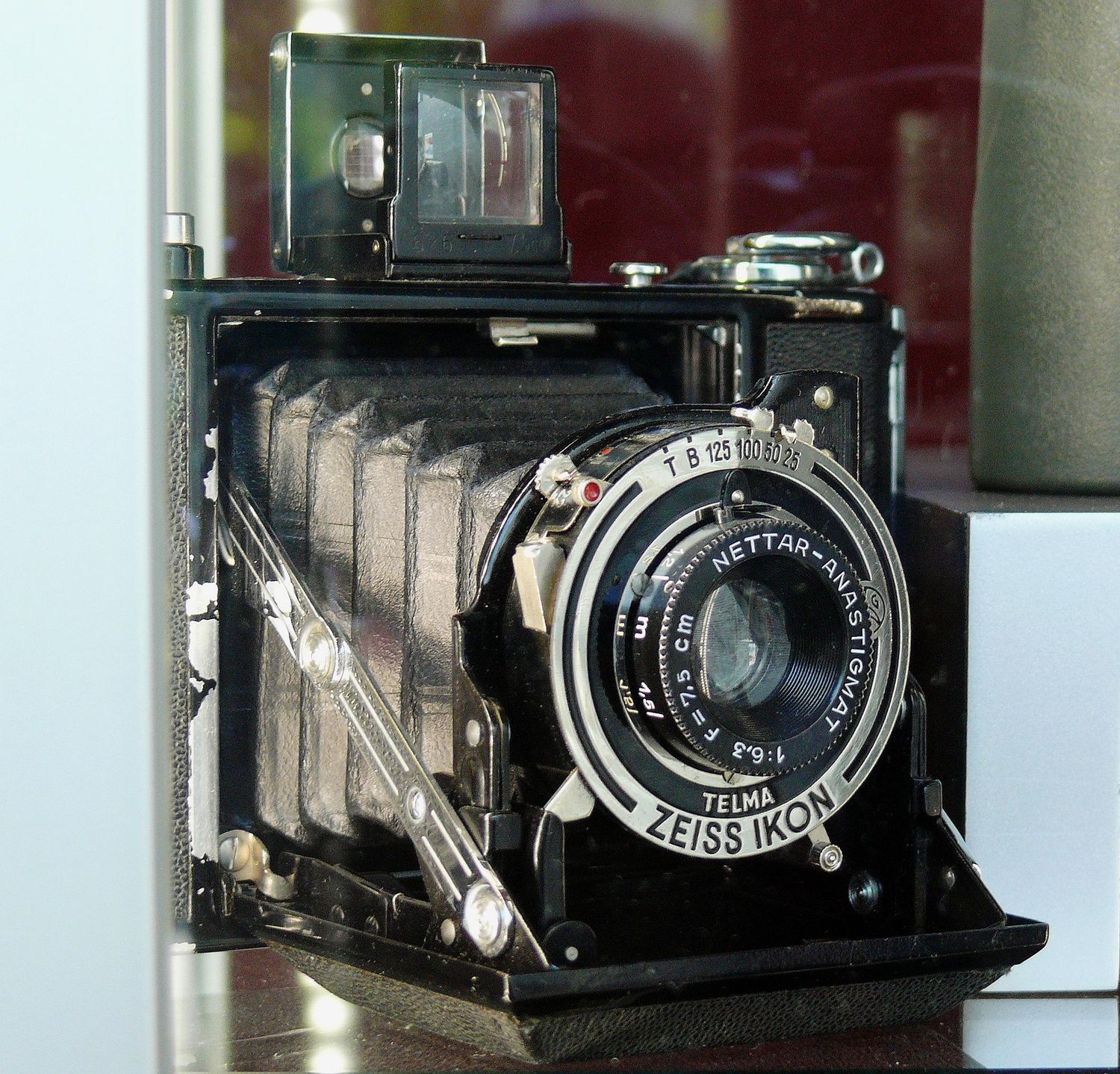 Vintage camera representing photography or videography work
