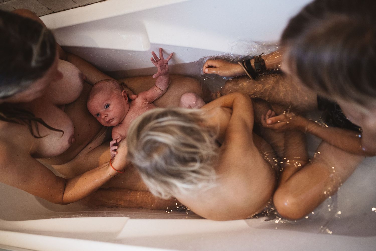 Artistic bathtub photography series with natural lighting and intimate moments.