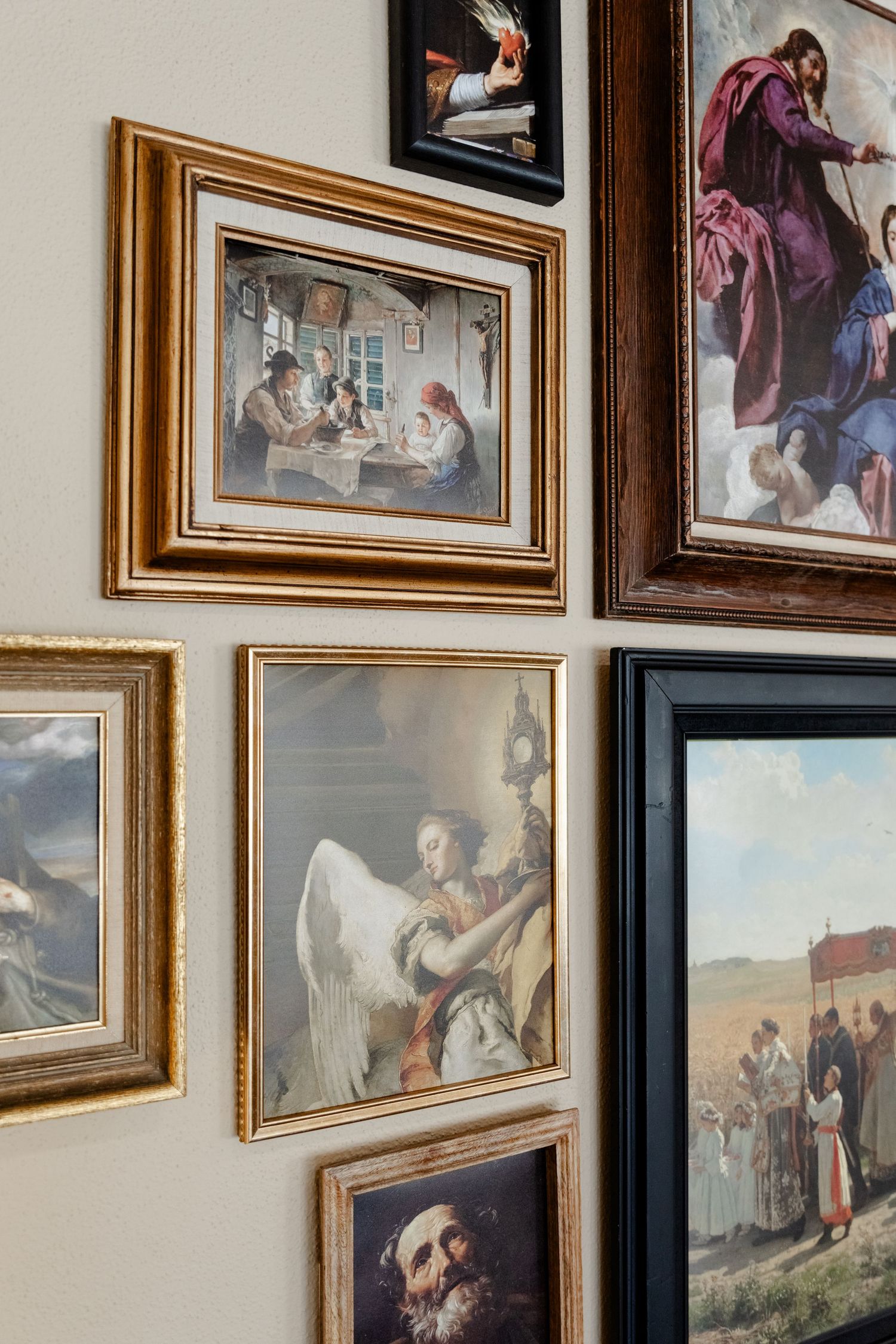Image of coffee shop wall at Upper Room Coffee Shop