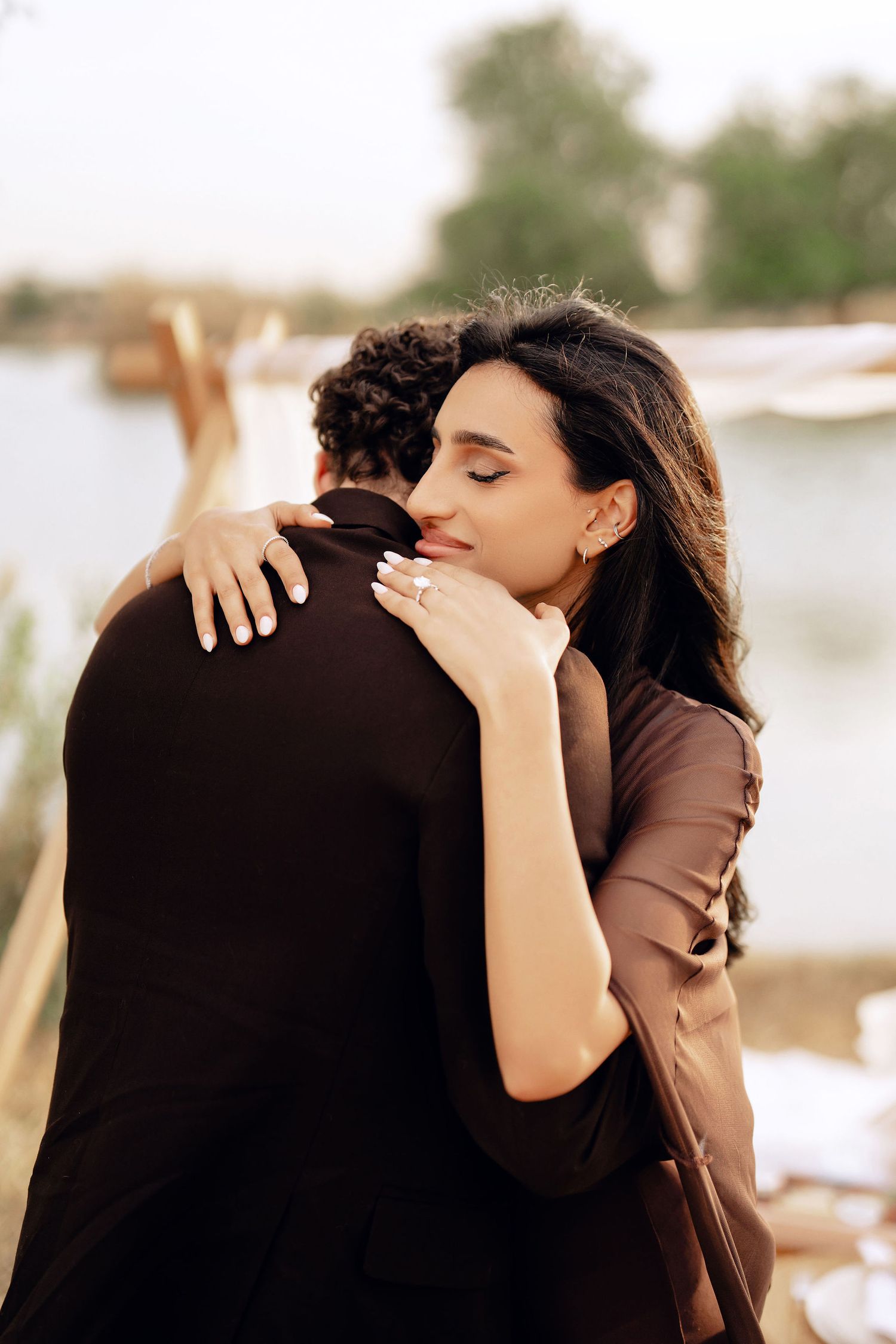 female proposal photographer in dubai