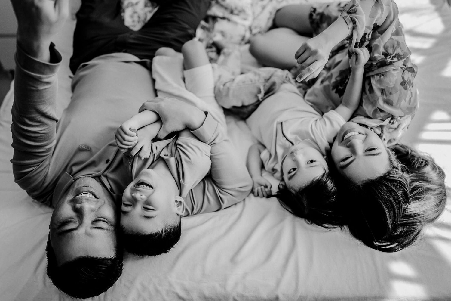 family of four photoshoot dubai