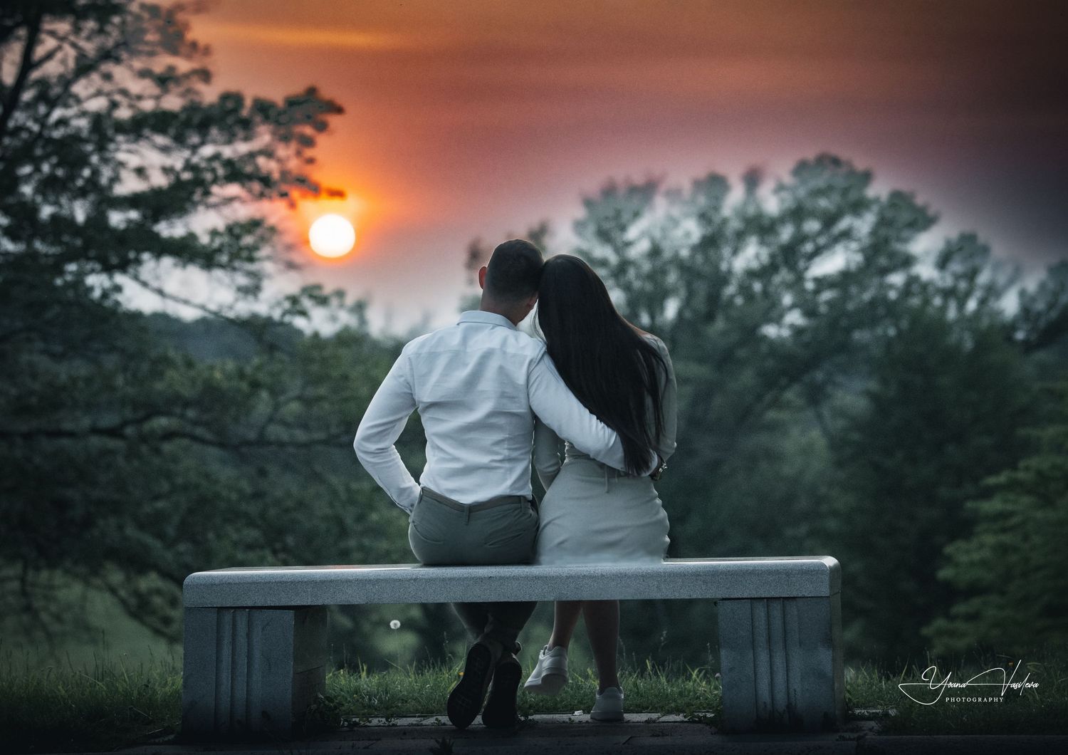 engagement session in the park