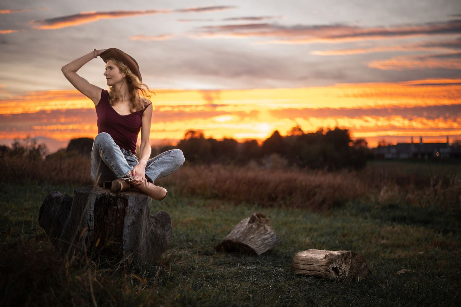 night on the farm photo session