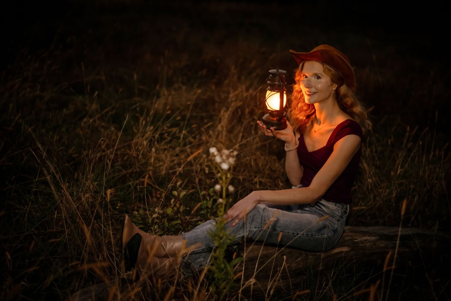 night on the farm photo session