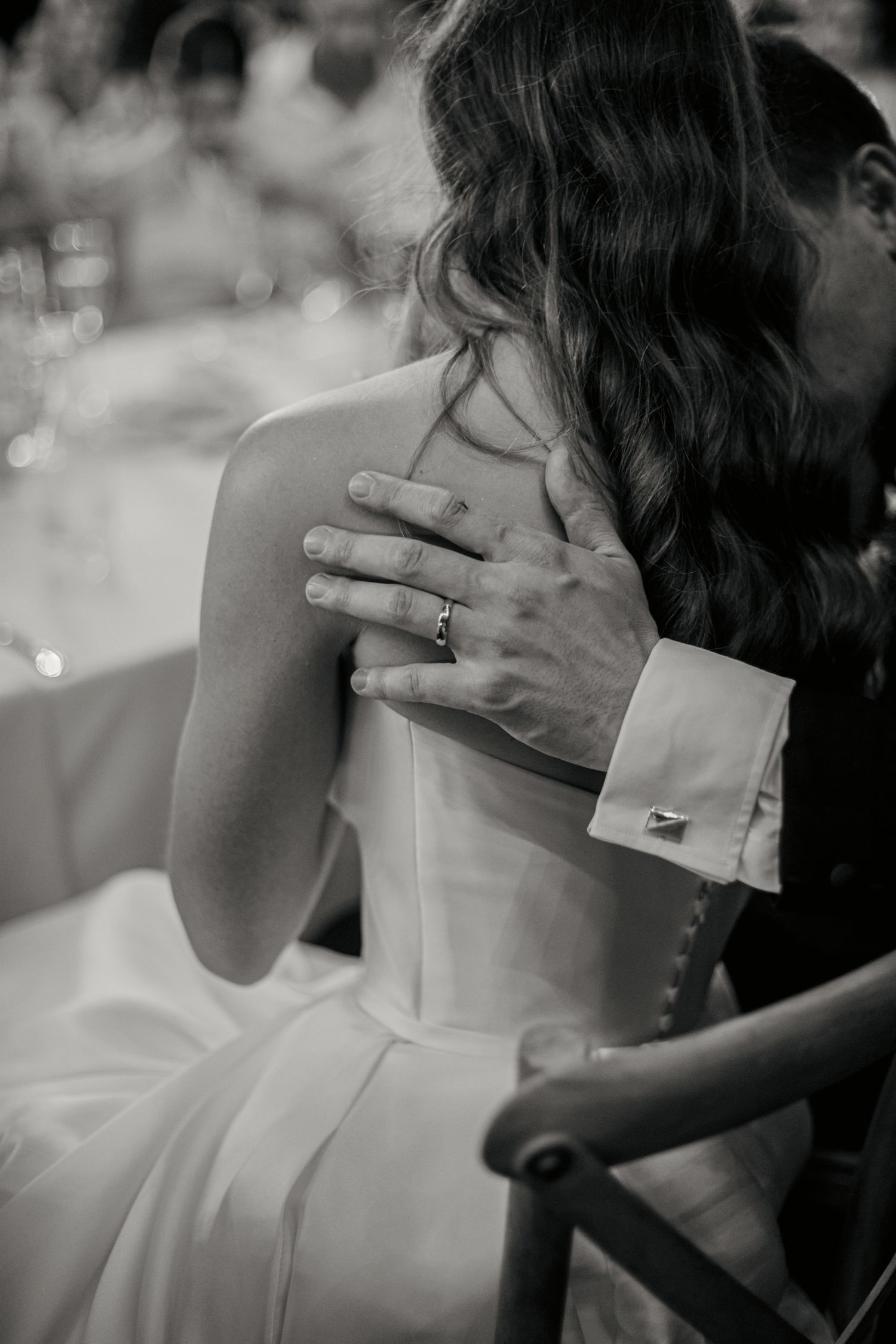 Bride and groom ceremony at Webersburg Wine Farm, Stellenbosch