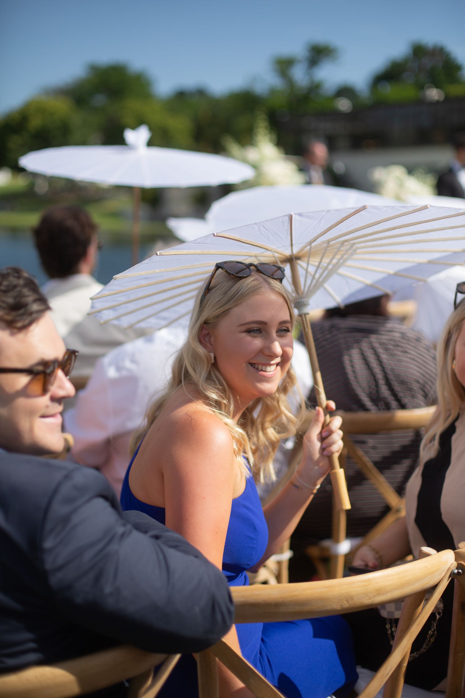 Bride and groom ceremony at Webersburg Wine Farm, Stellenbosch