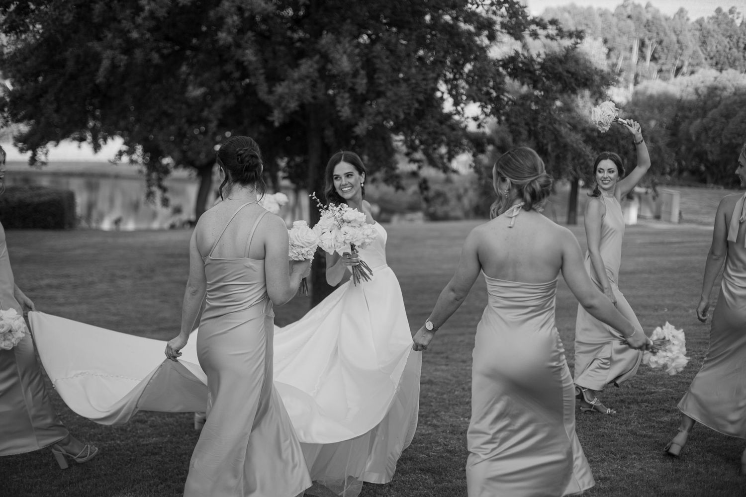 Bride and groom ceremony at Webersburg Wine Farm, Stellenbosch