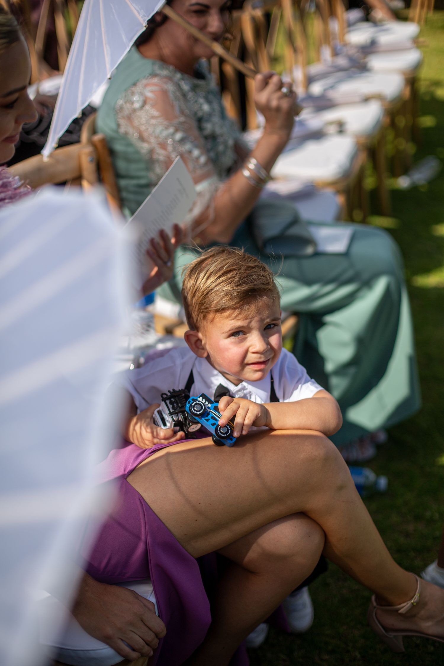 Bride and groom ceremony at Webersburg Wine Farm, Stellenbosch