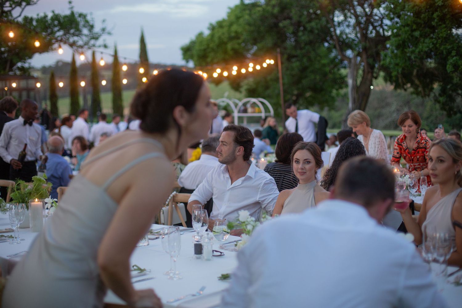 Bride and groom ceremony at Webersburg Wine Farm, Stellenbosch