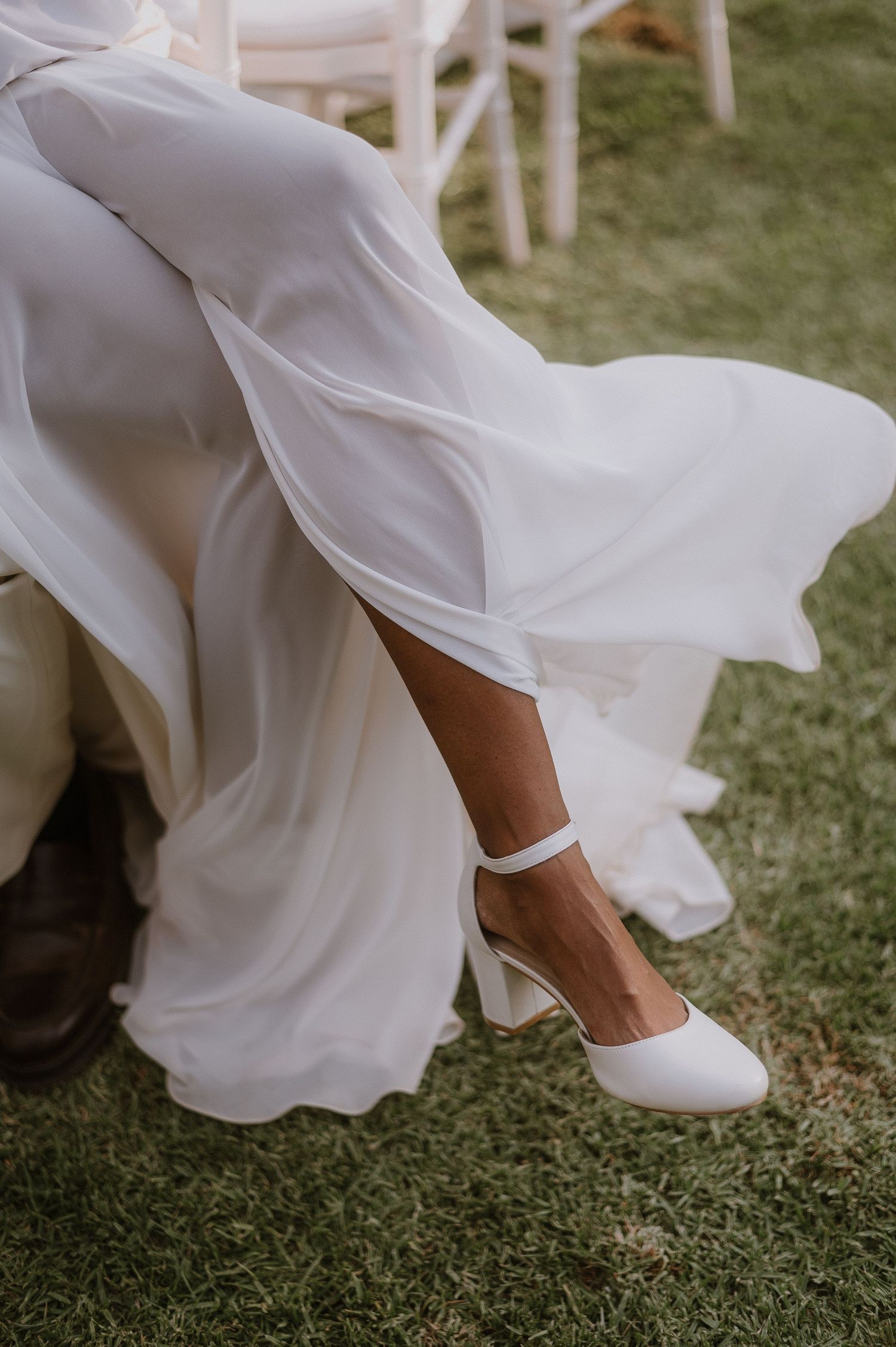Bride and groom ceremony at Vrede en Lust Wine Estate, Paarl