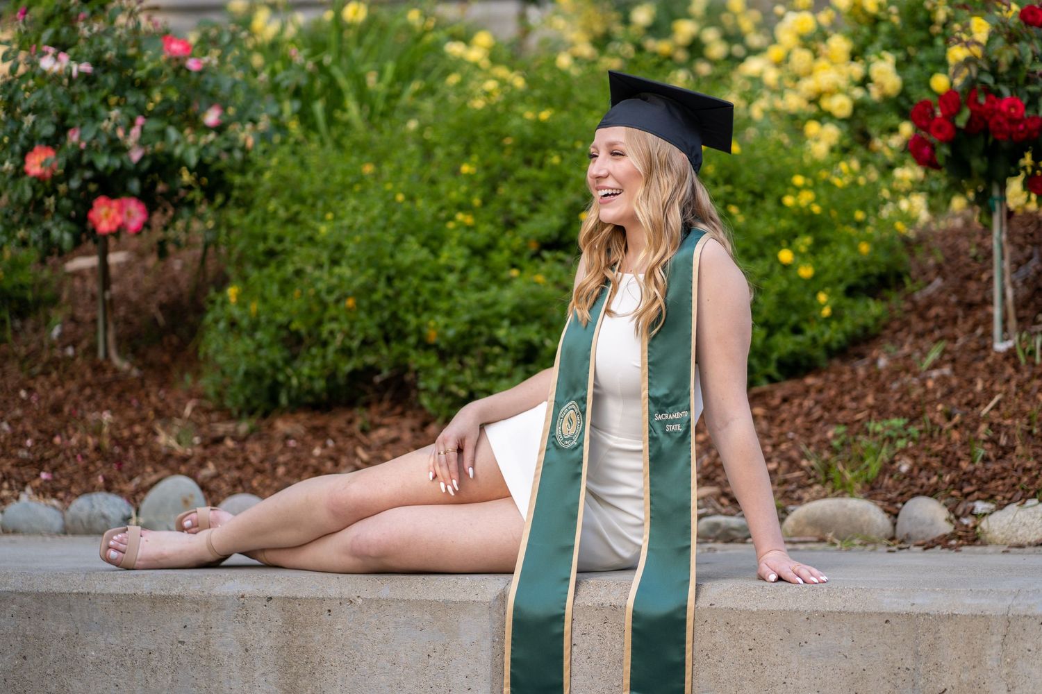 Graduation photography at Sacramento State University with The Padillas photography