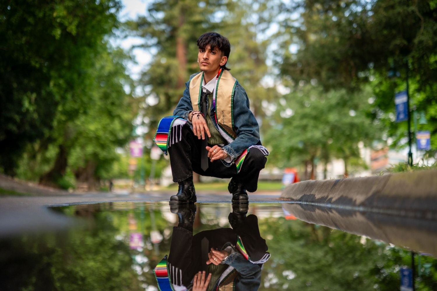 Graduation photography at Sacramento State University with The Padillas photography