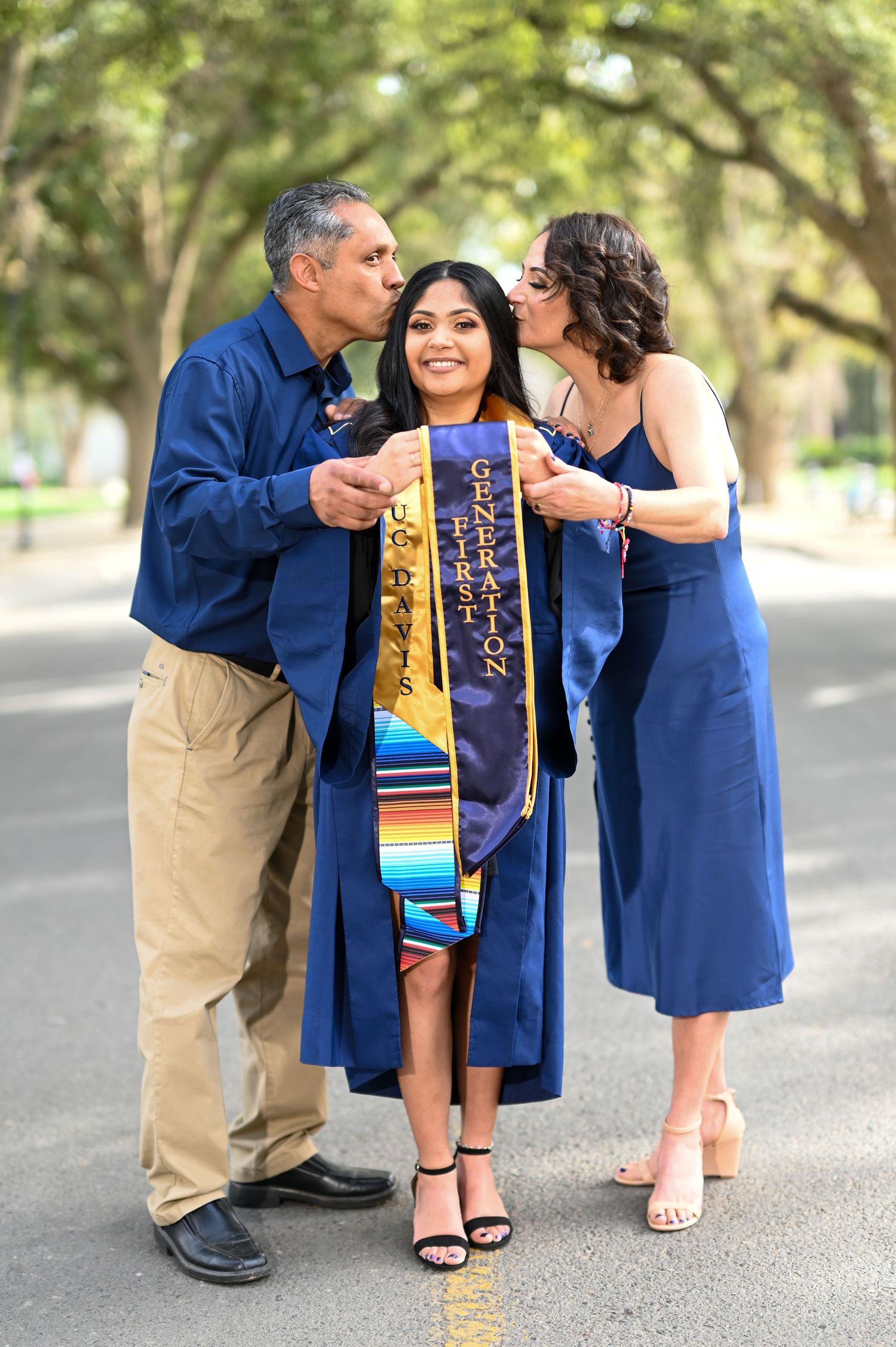 Graduation photography at UC Davis with The Padillas photography
