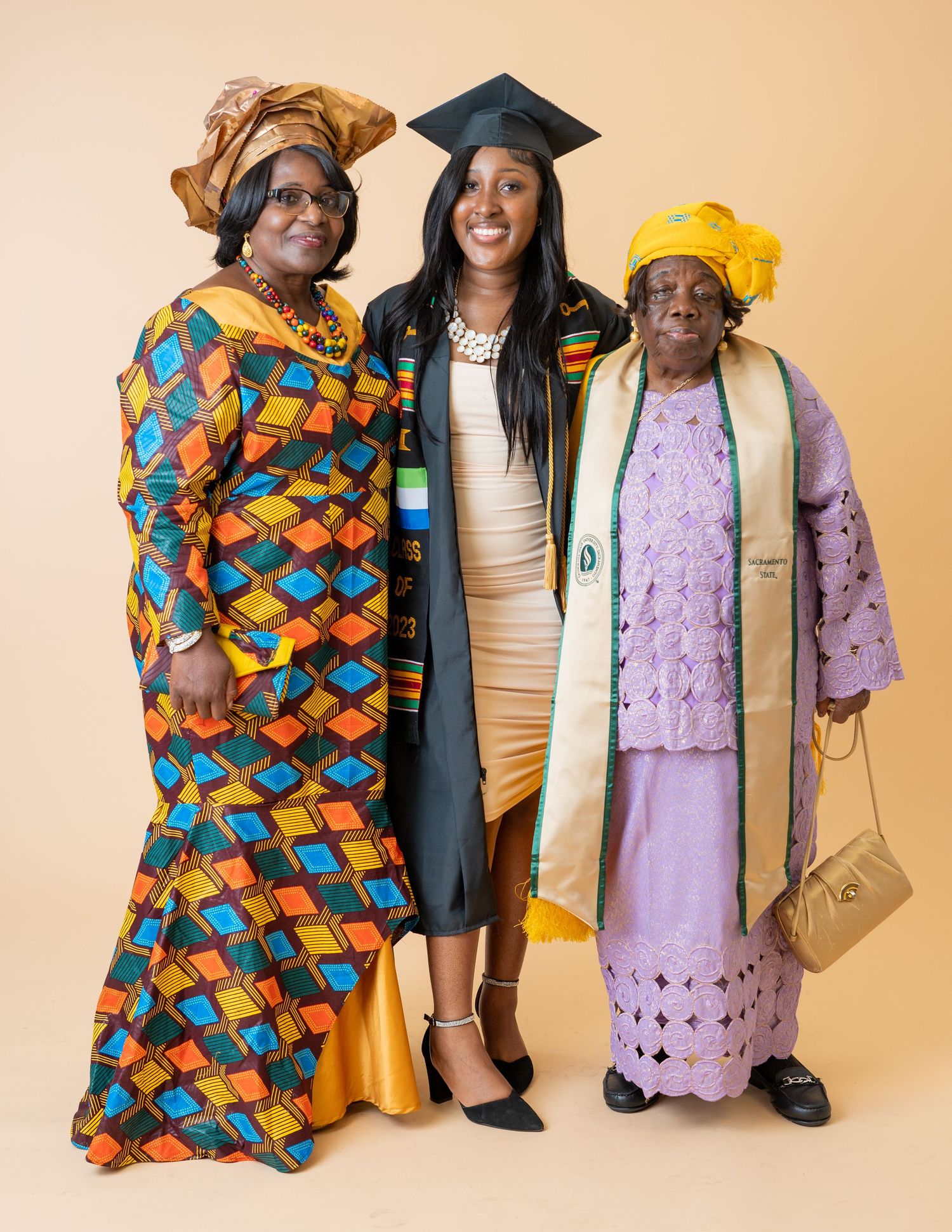 Graduation photography at Sacramento State University with The Padillas photography