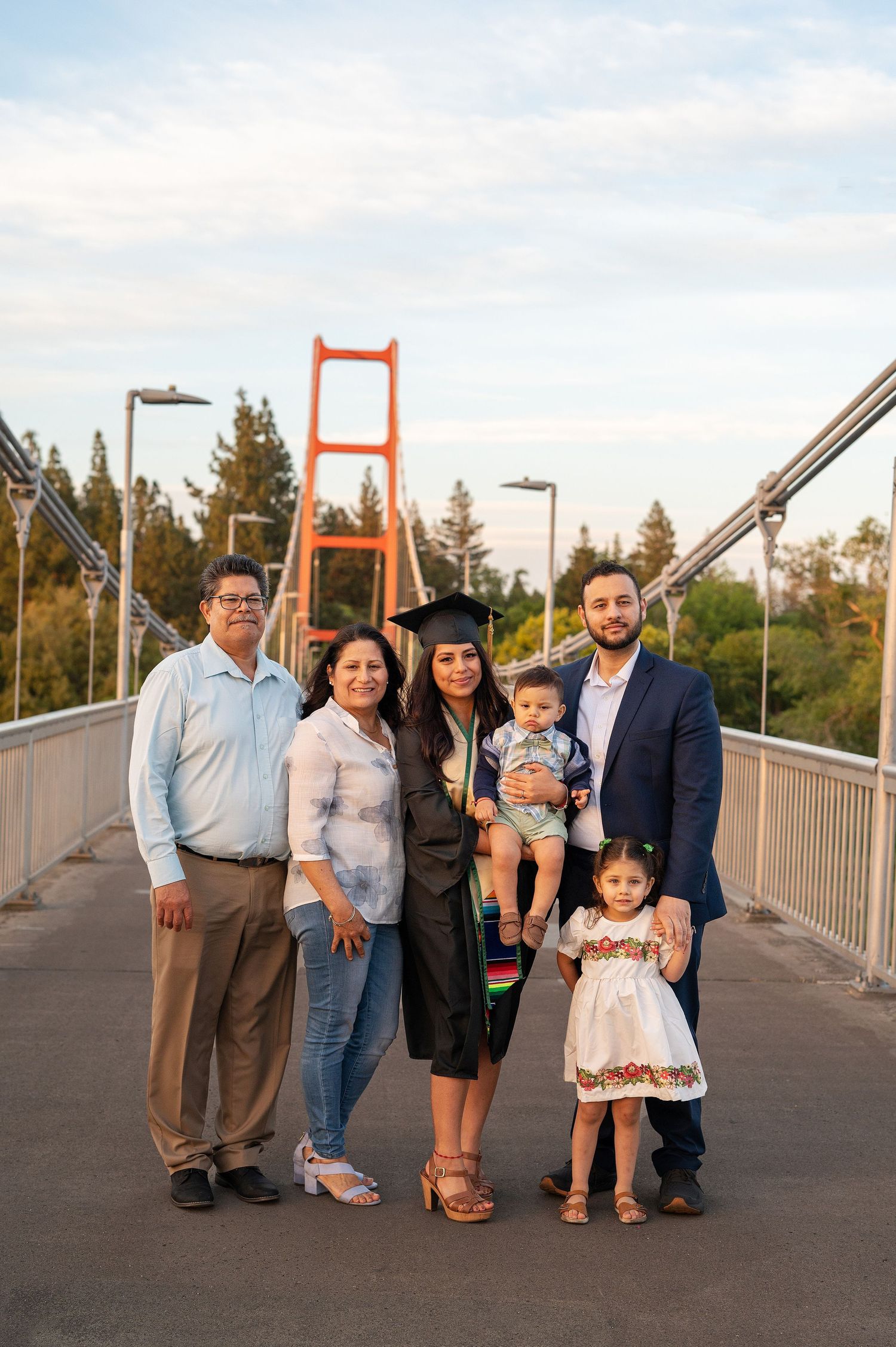Graduation photography at Sacramento State University with The Padillas photography