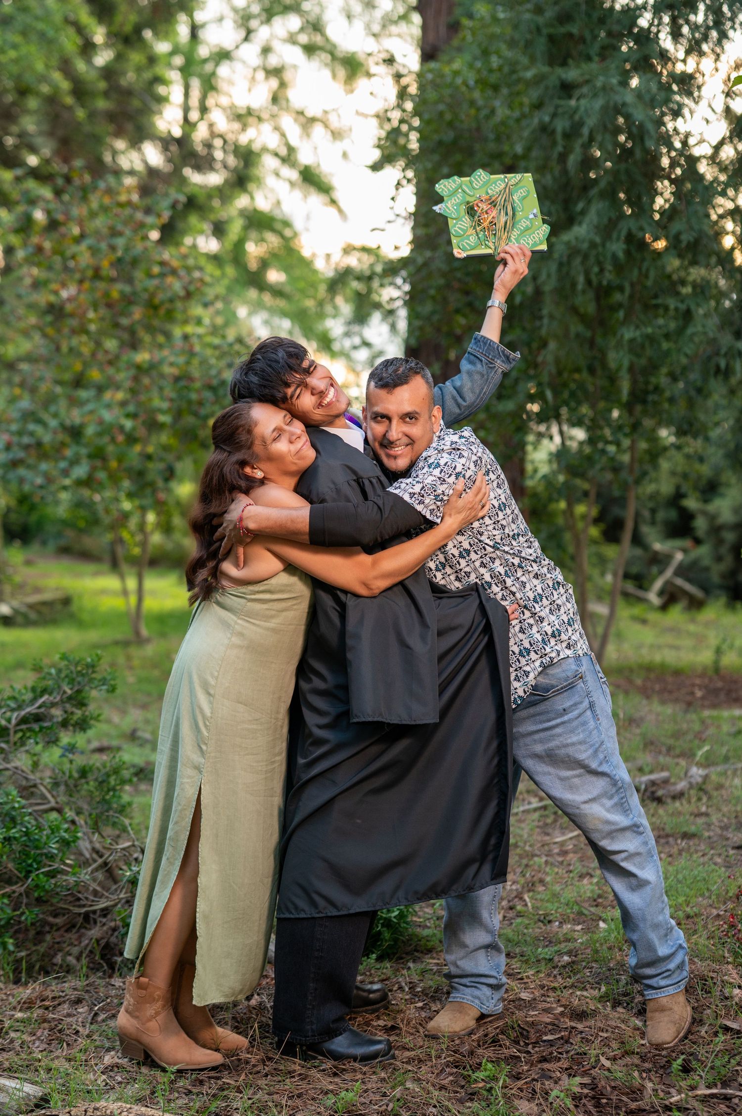 Graduation photography at Sacramento State University with The Padillas photography