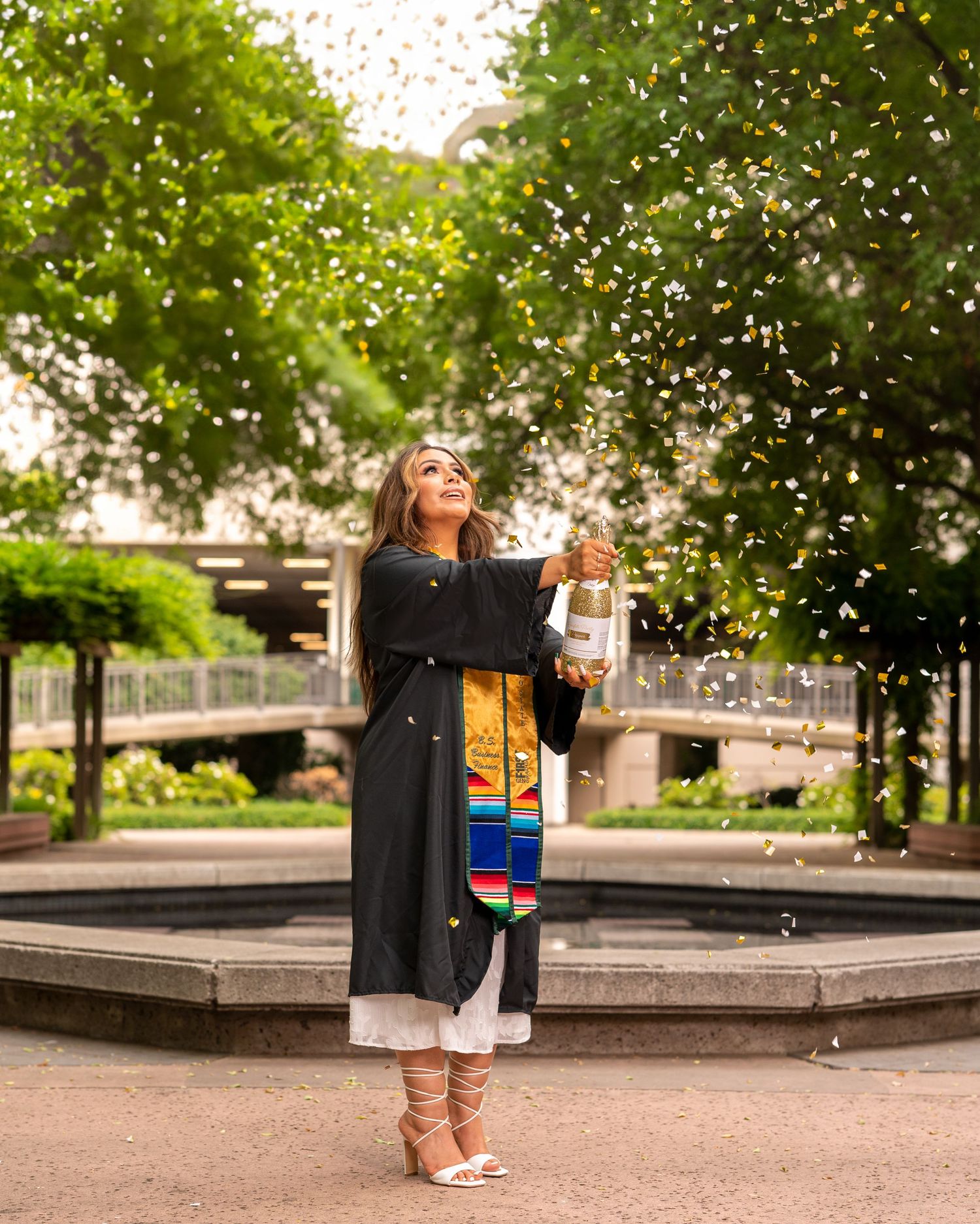 Graduation photography at Sacramento State University with The Padillas photography