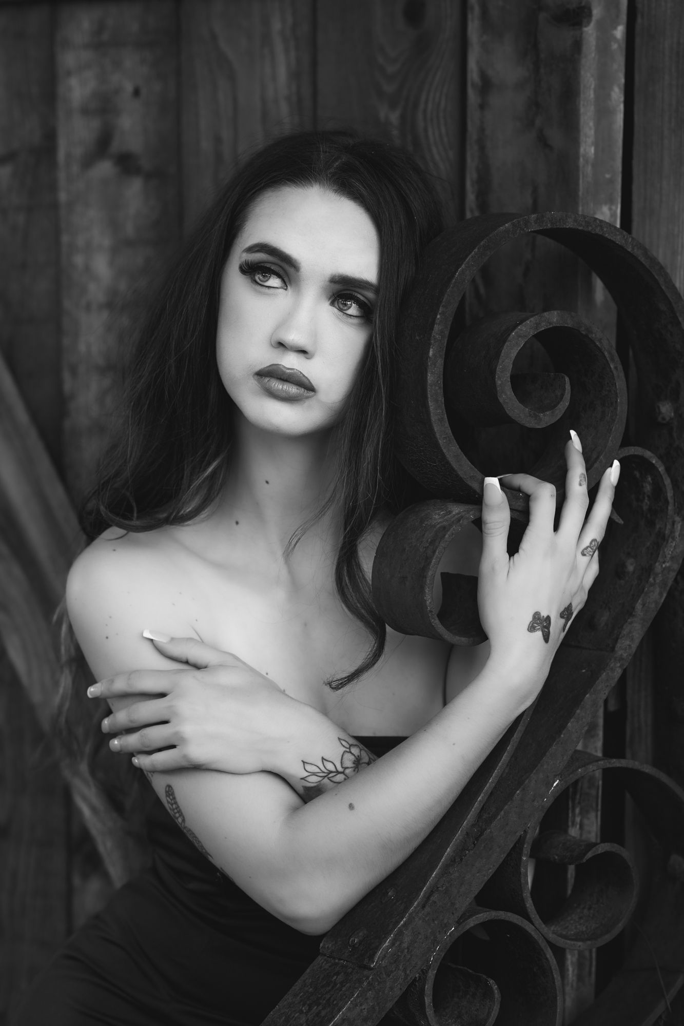 Model portrait