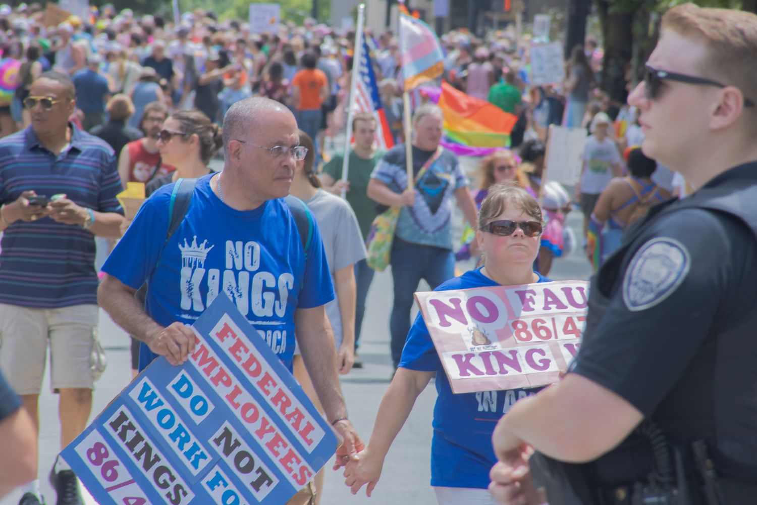 No Kings Protest