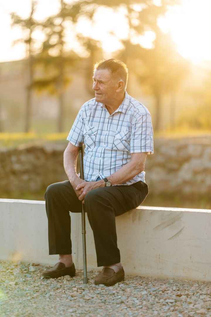 Portrait homme extérieur lumière dorée coucher de soleil - Outdoor man portrait golden hour sunset light