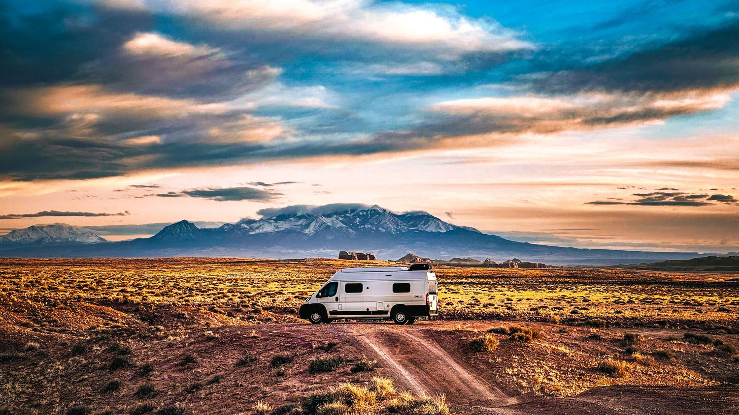 Goblin Valley State Park in Utah camper van photography Henry Mountains