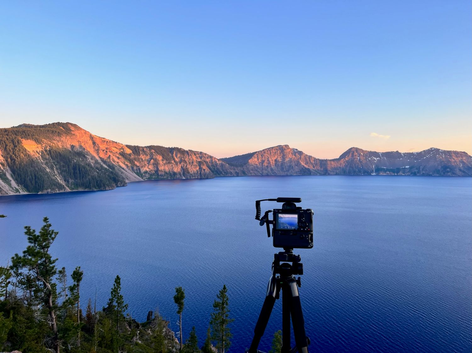 Crater Lake photography 90-day camper van road trip