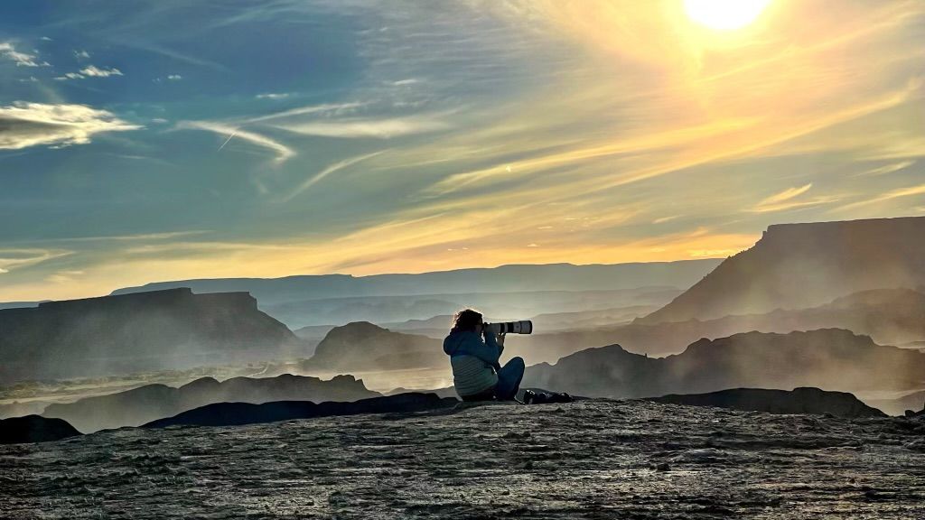 Hanksville Swing Arm City photography desert hills sunset photographer Jenny Casad