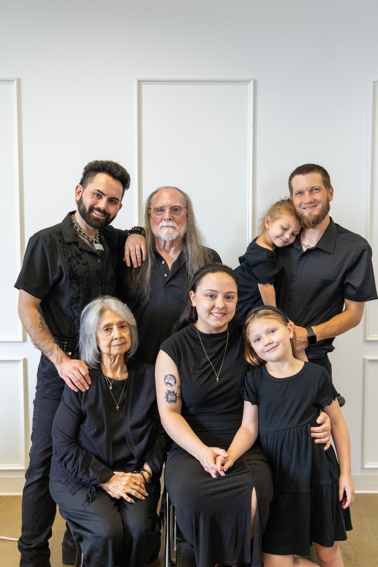 creative family session