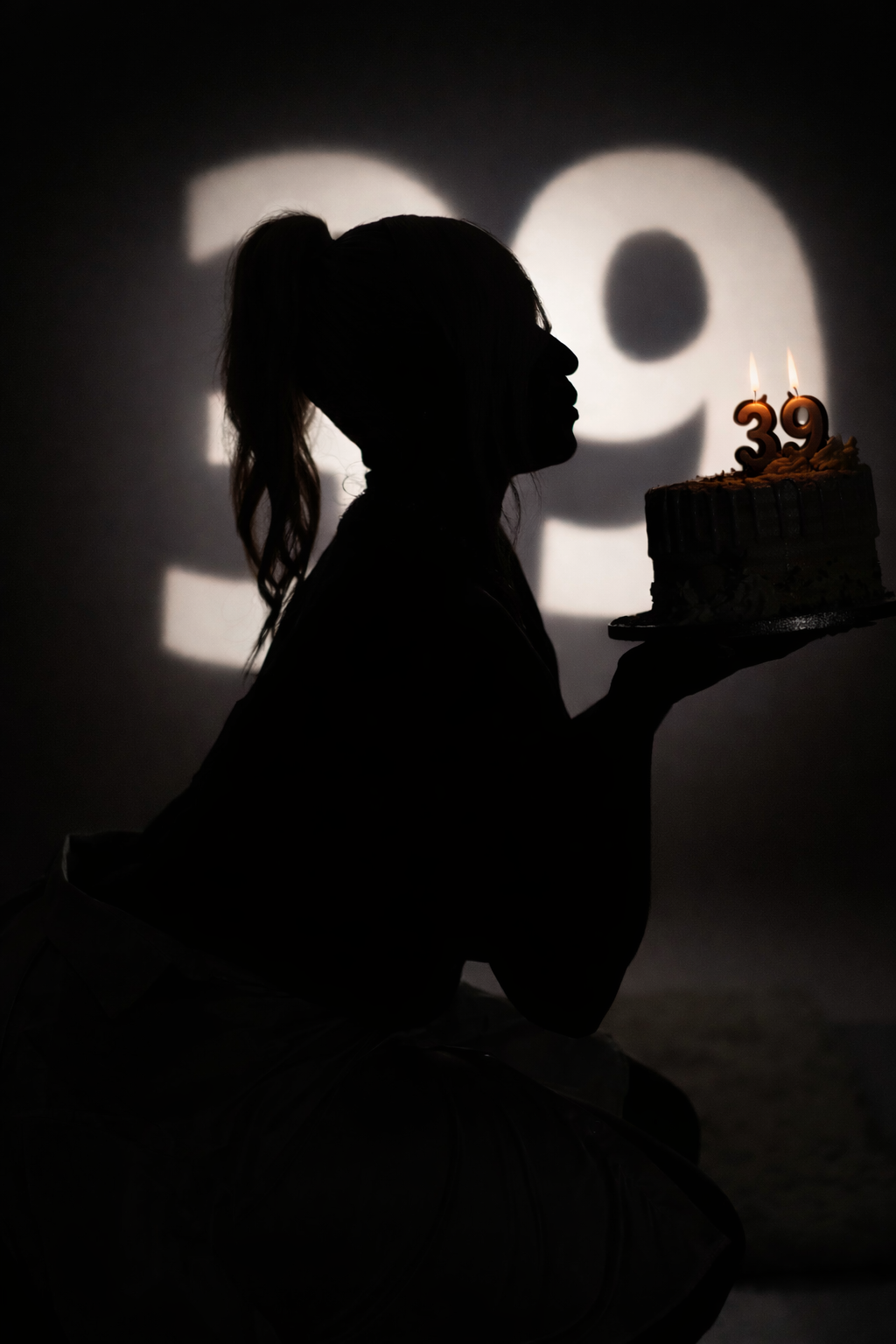 Dramatic silhouette sequence showing a figure in shadow against a light background in Saint Petersburg Florida.