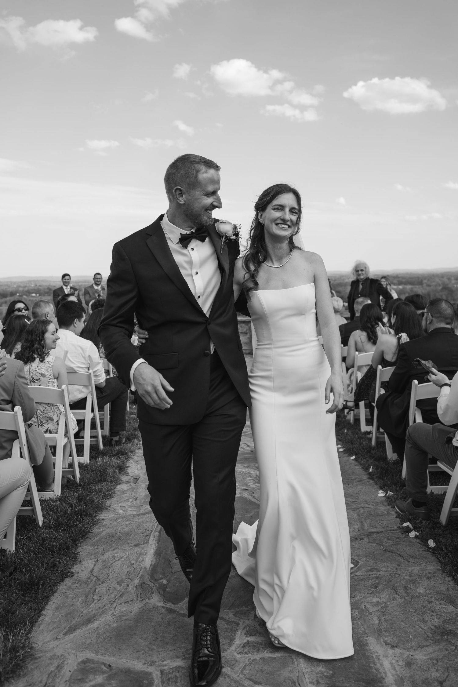 Henry and Zuzanna Bluemont Vineyard Ceremony