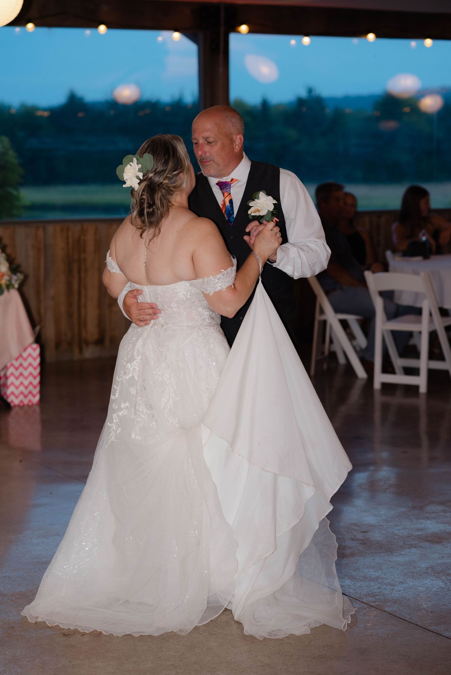 Bride and grooms first dance