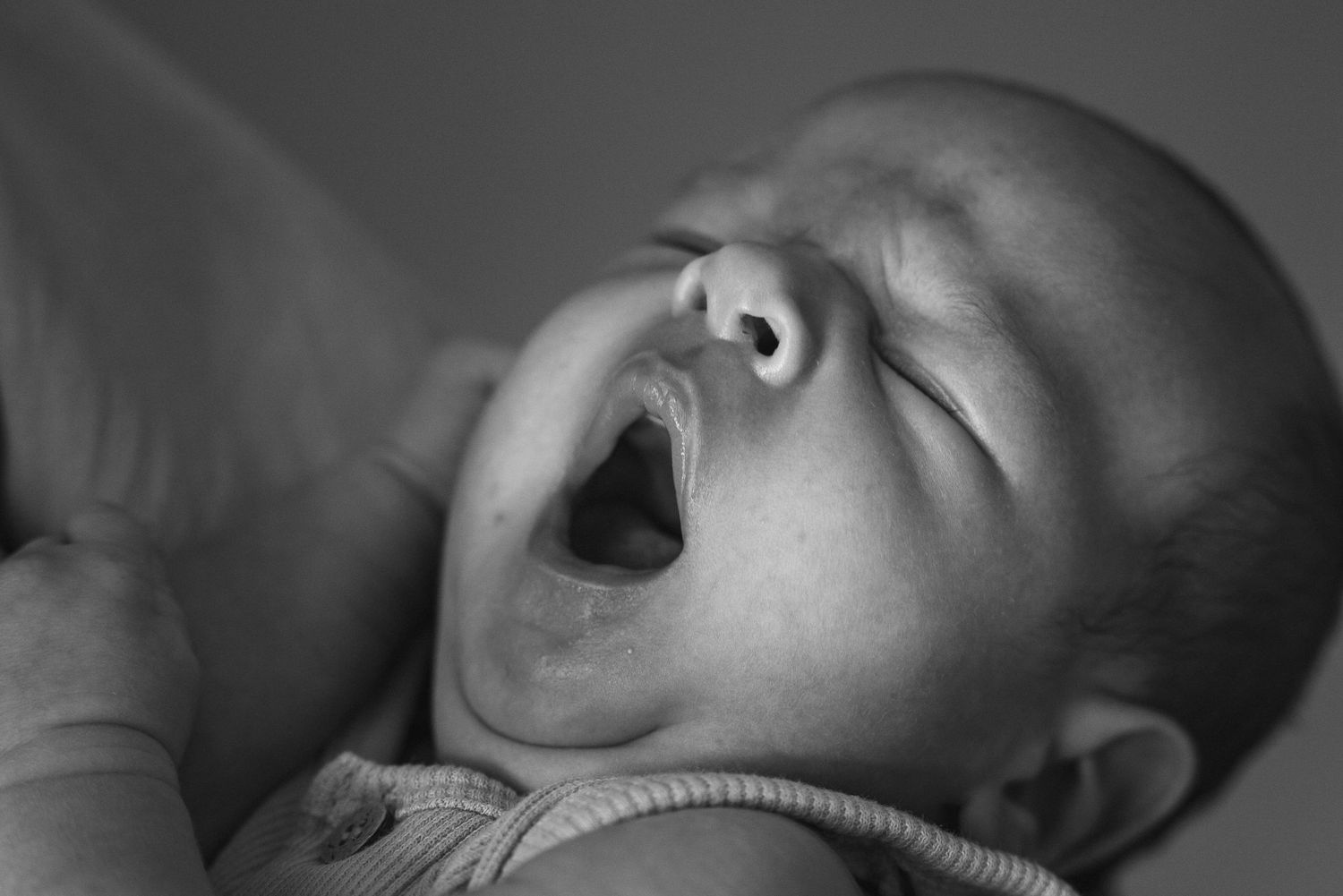 Newborn during a cozy, intimate newborn shoot in Curaçao. / Pasgeboren baby tijdens photoshoot op Curacao.