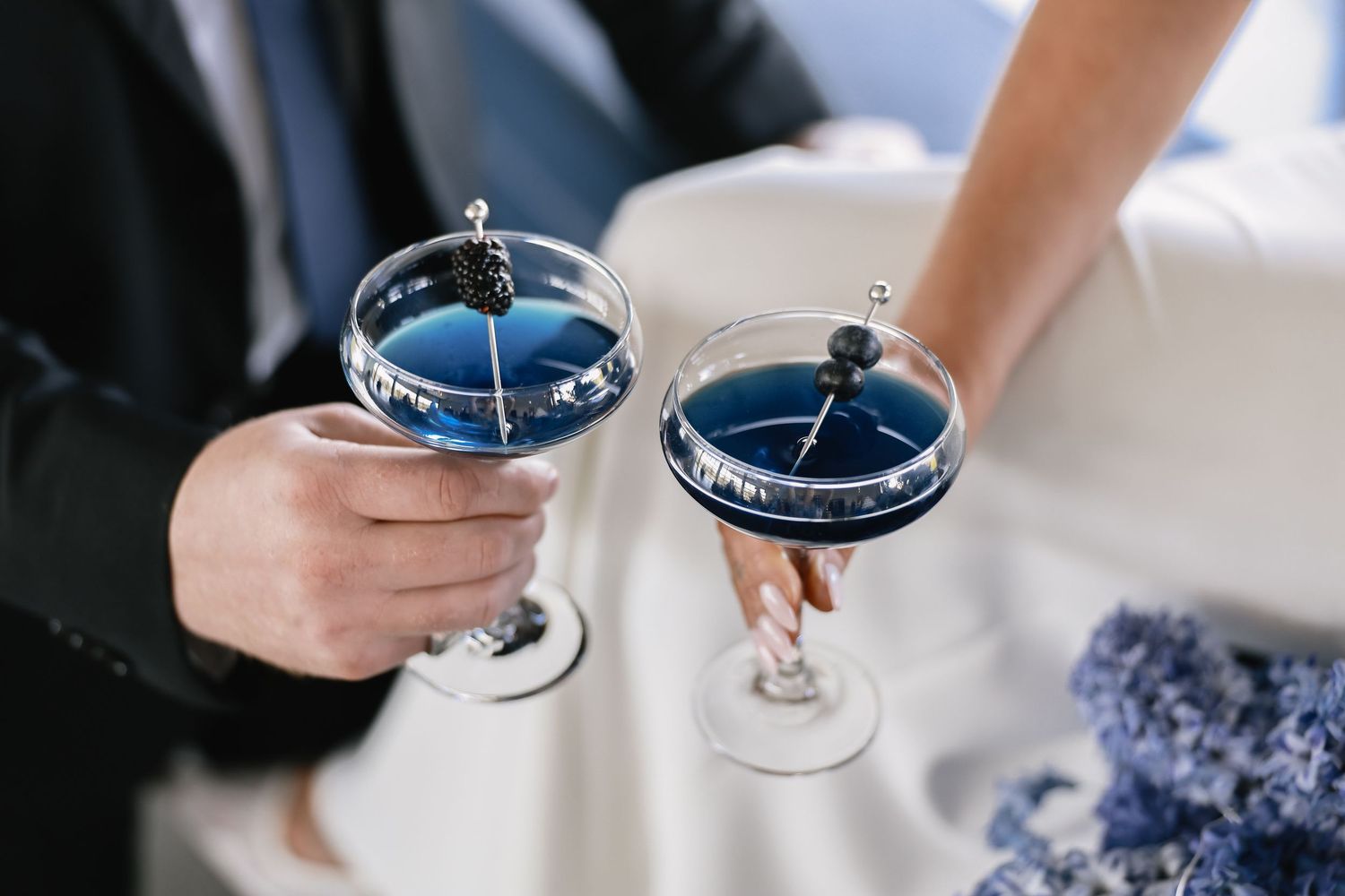 Blue Hour Editorial with The Mountain Aisle at Deet Flat Ranch in Nampa Idaho by Molly Vincent Photography luxury editorial blue wedding