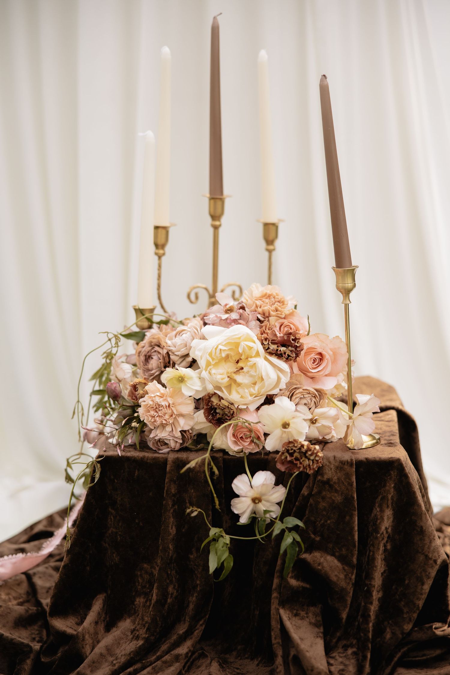 vintage spring wedding at the vintage rose in Nampa Idaho by Molly Vincent Photography luxury editorial garden party rose fountain