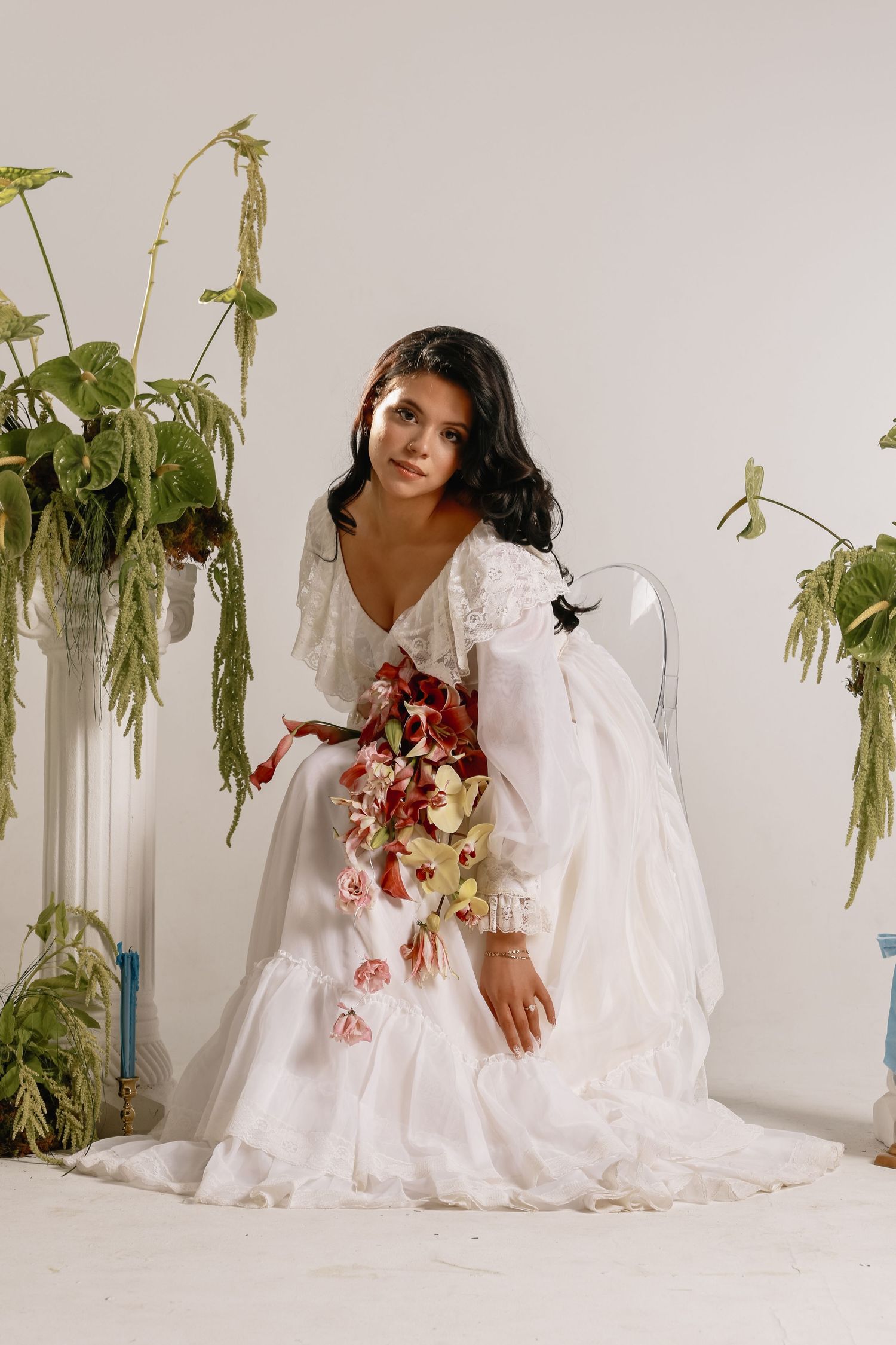 Vintage Kitsch Wedding at Studio Q queer gay lesbian couple by molly vincent photography idaho boise meridian nampa kuna caldwell