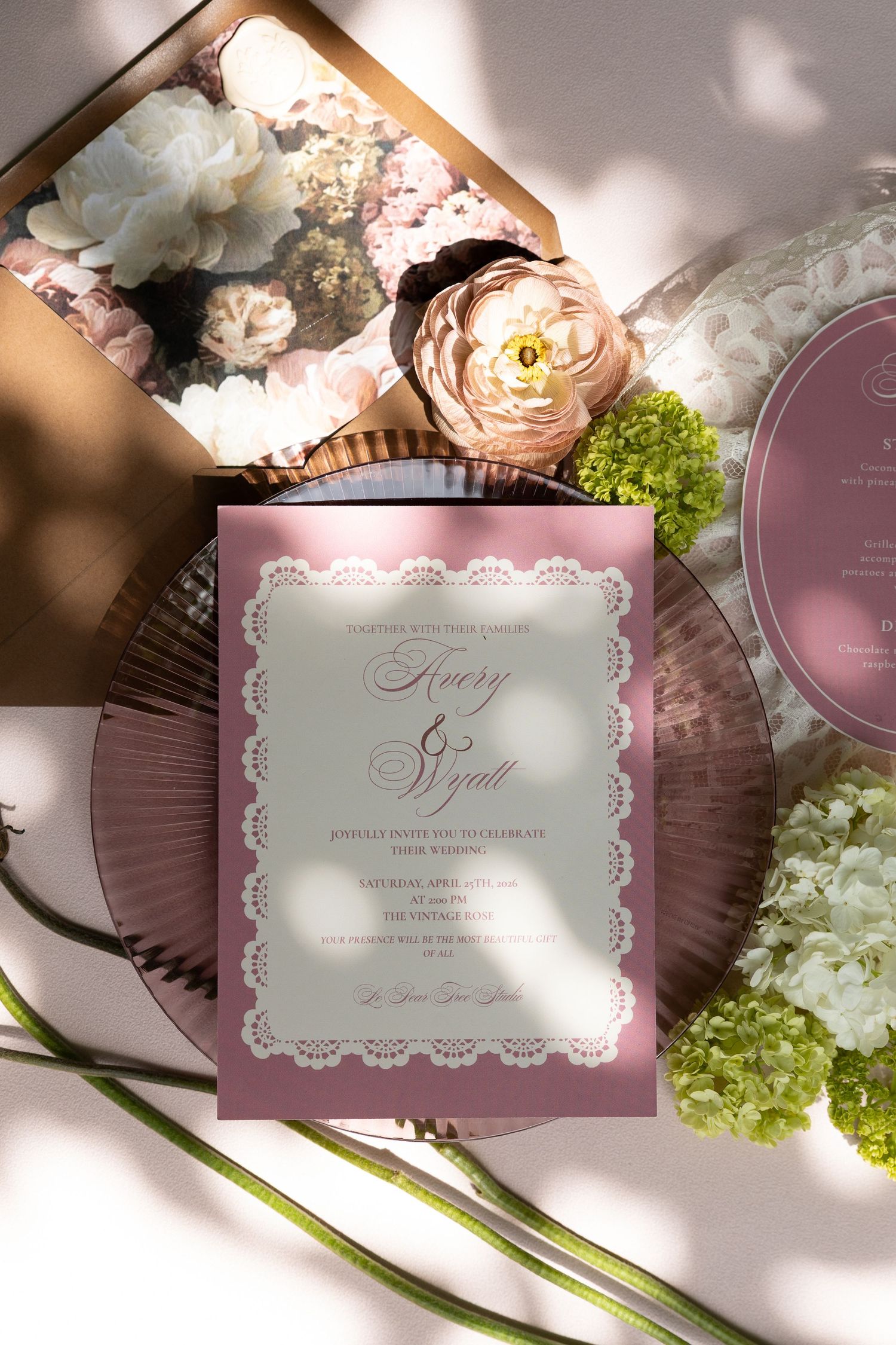vintage spring wedding at the vintage rose in Nampa Idaho by Molly Vincent Photography luxury editorial garden party rose fountain