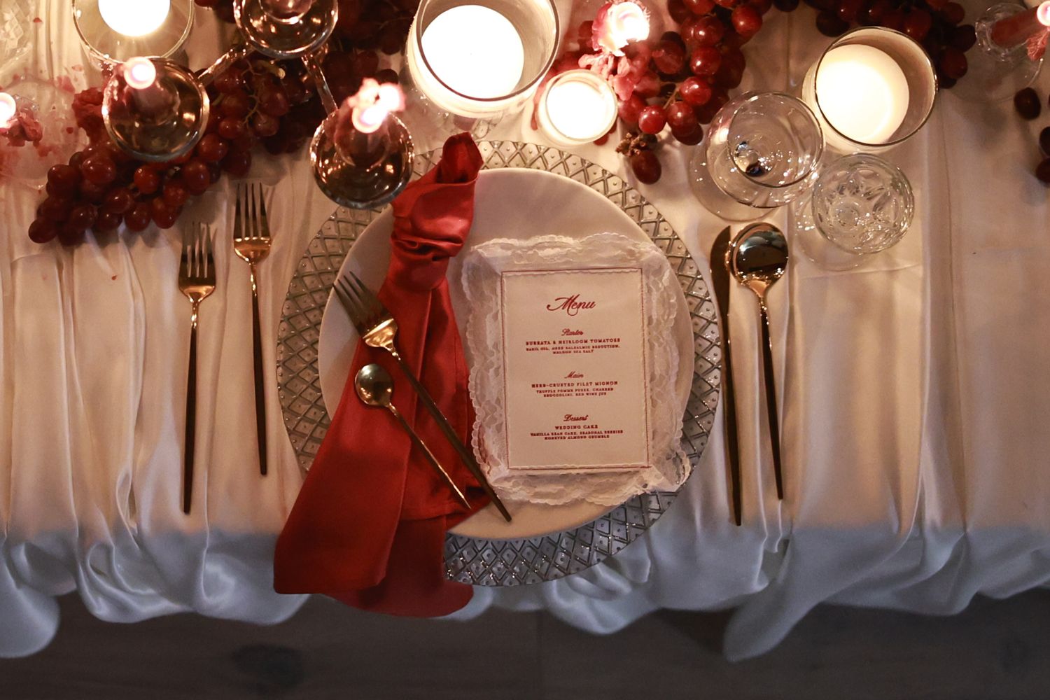 red winter wedding at deer meadows ranch in utah by molly vincent photography salt lake city editorial luxury tablescape