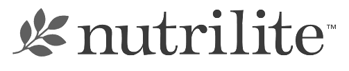 Simple text-based logo for Nutririte health brand with leaf accents.