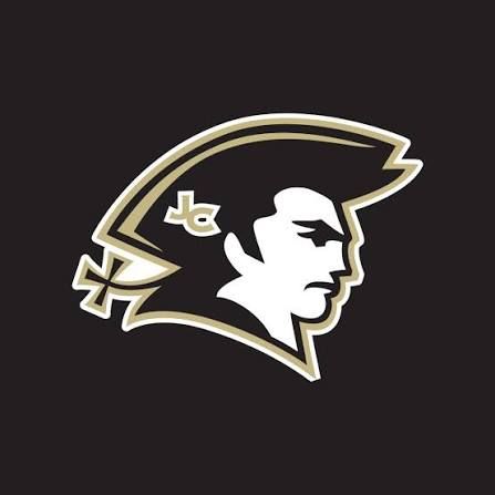 Providence Friars athletic logo featuring a colonial Friar mascot in black, white, and gold on dark background.