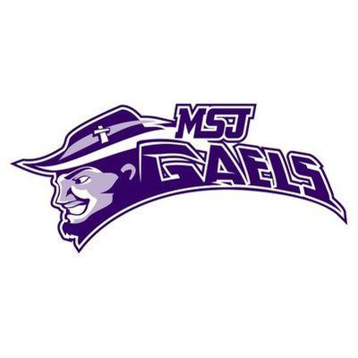 Purple MST logo variations showing a wolf mascot design in different orientations and styles.