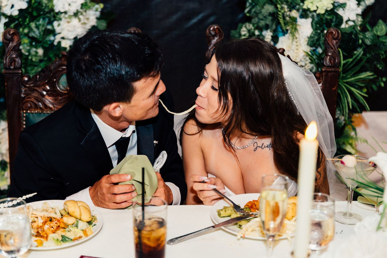 the lady and the tramp iconic wedding moment