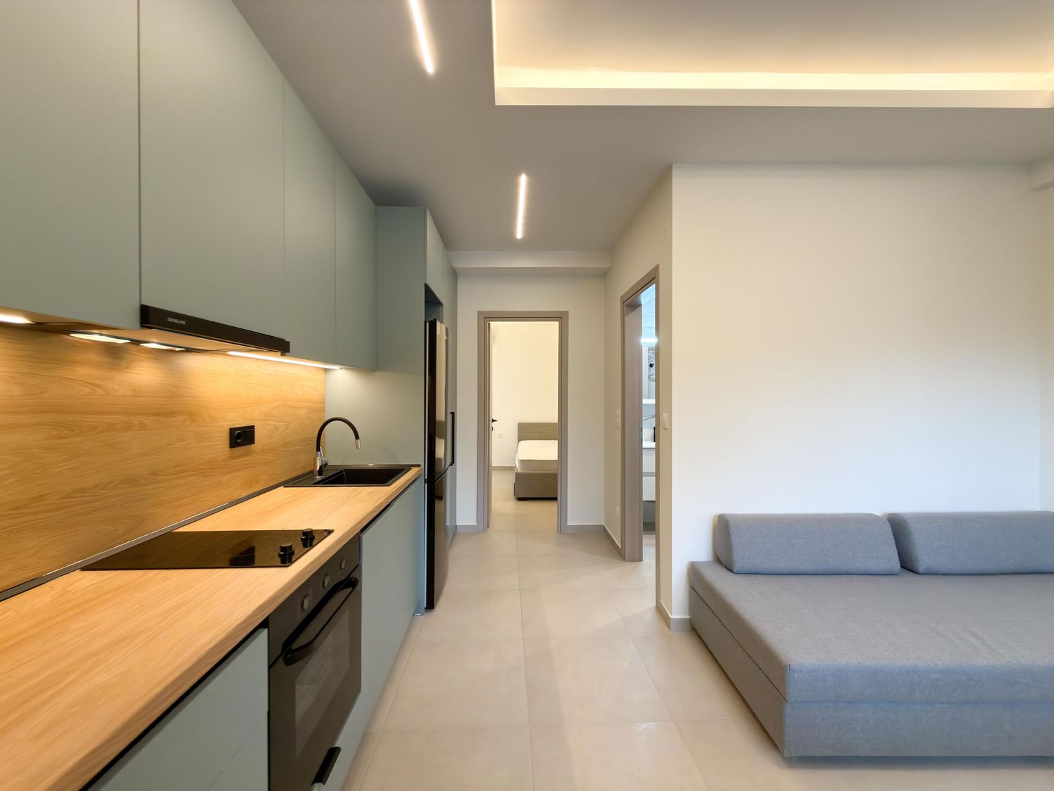 Airbnb open plan space με άνετους χώρους για οικογενειακές διακοπές
