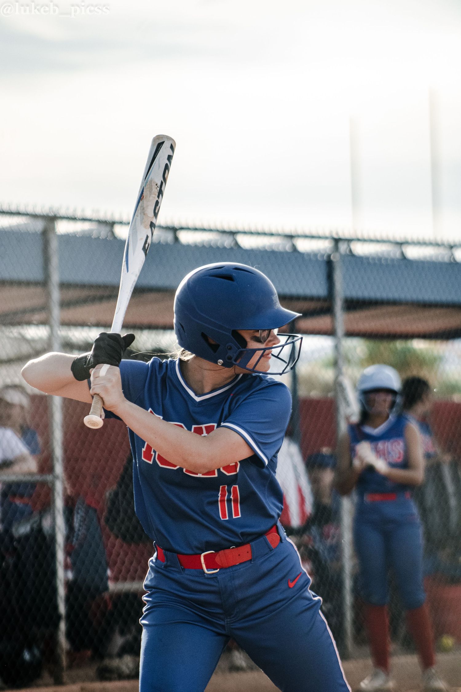 At bat