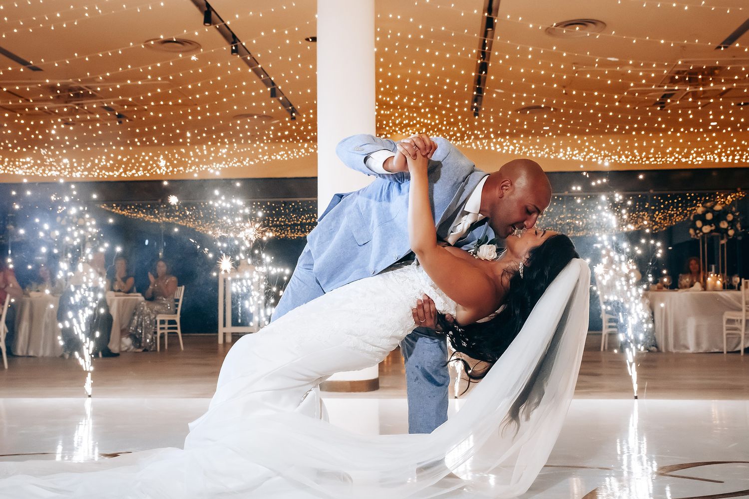Romantic destination wedding photography Grand Palladium Costa Mujeres