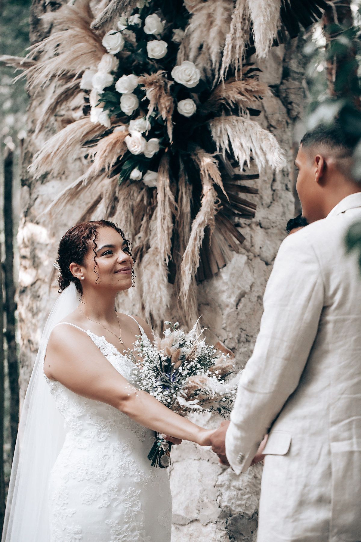 Arcadia Tulum wedding photographer capturing ceremony in Tulum